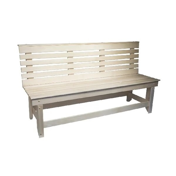 Скамья садовая без подлокотников 1000х1600х900 мм Липа