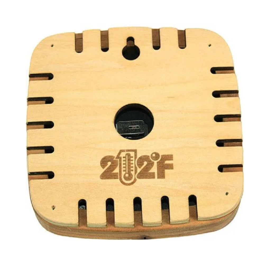 Термометр 212F Т-30 алюминий, термированная ольха Для бани и сауны