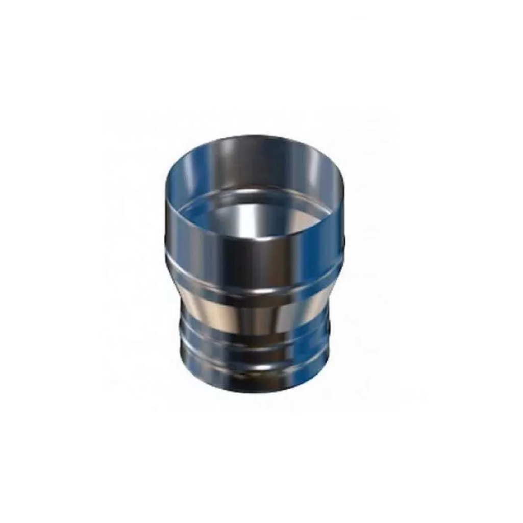 Переходник для дымохода Ferrum 130х150 мм, нержавеющая сталь, для котлов, печей, каминов