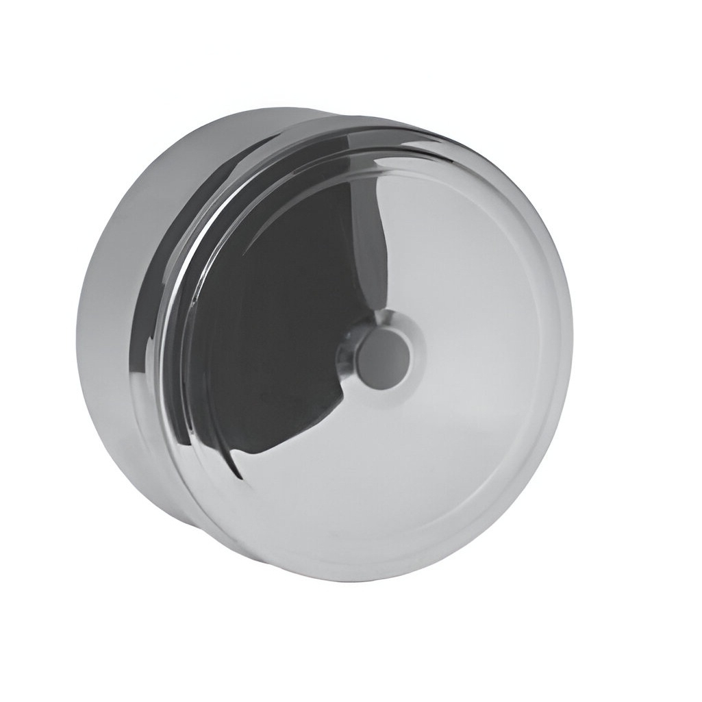 Заглушка для трубы Дымоходофф внешняя, нержавеющая сталь 0.5 мм, d 100 мм