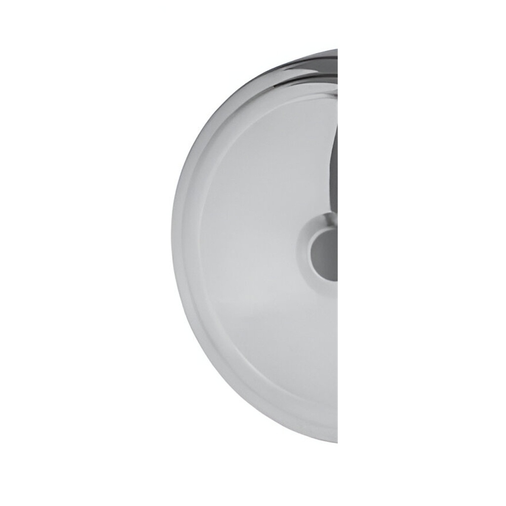 Заглушка для трубы Дымоходофф внешняя, нержавеющая сталь 0.5 мм, d 100 мм