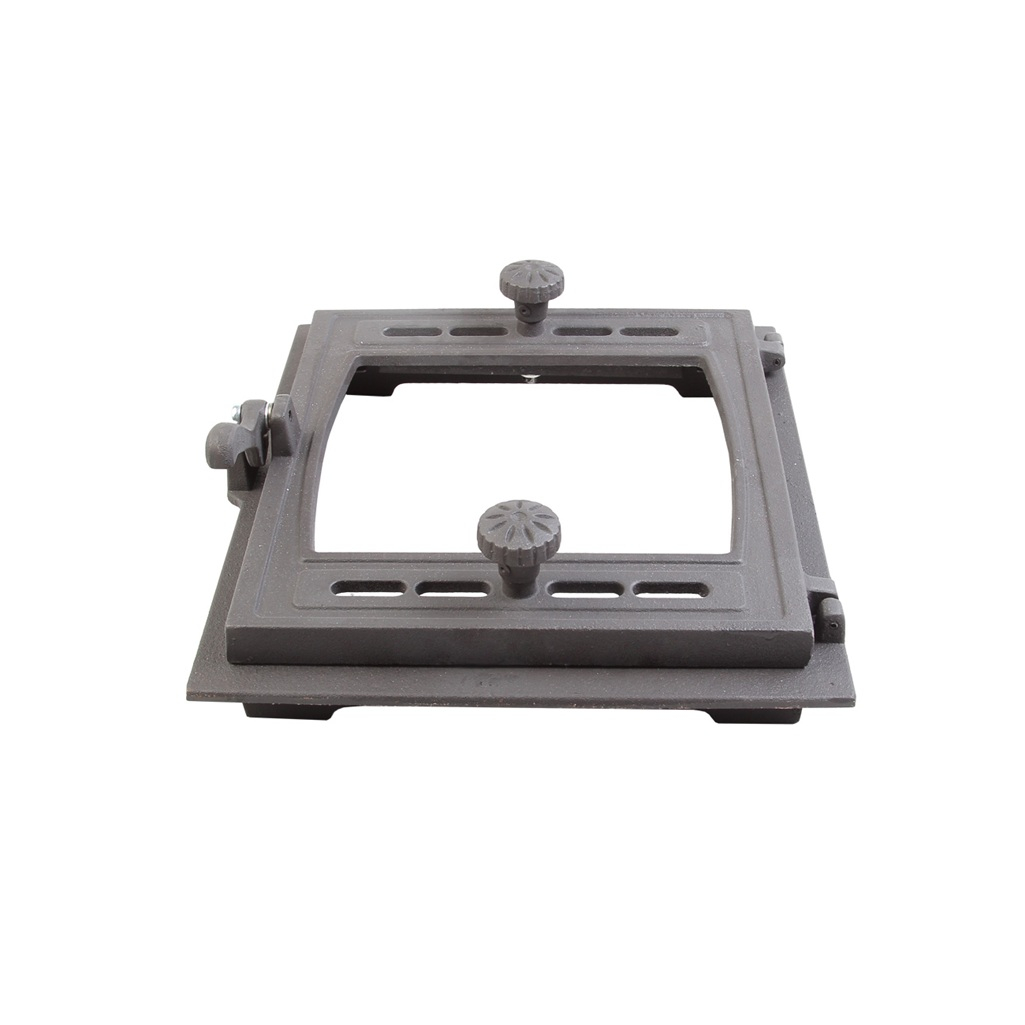 Дверка топочная Рубцовский литейный комплекс Кижи-2 ДТГ-8БС окрашенная без стекла 35х290x325 мм