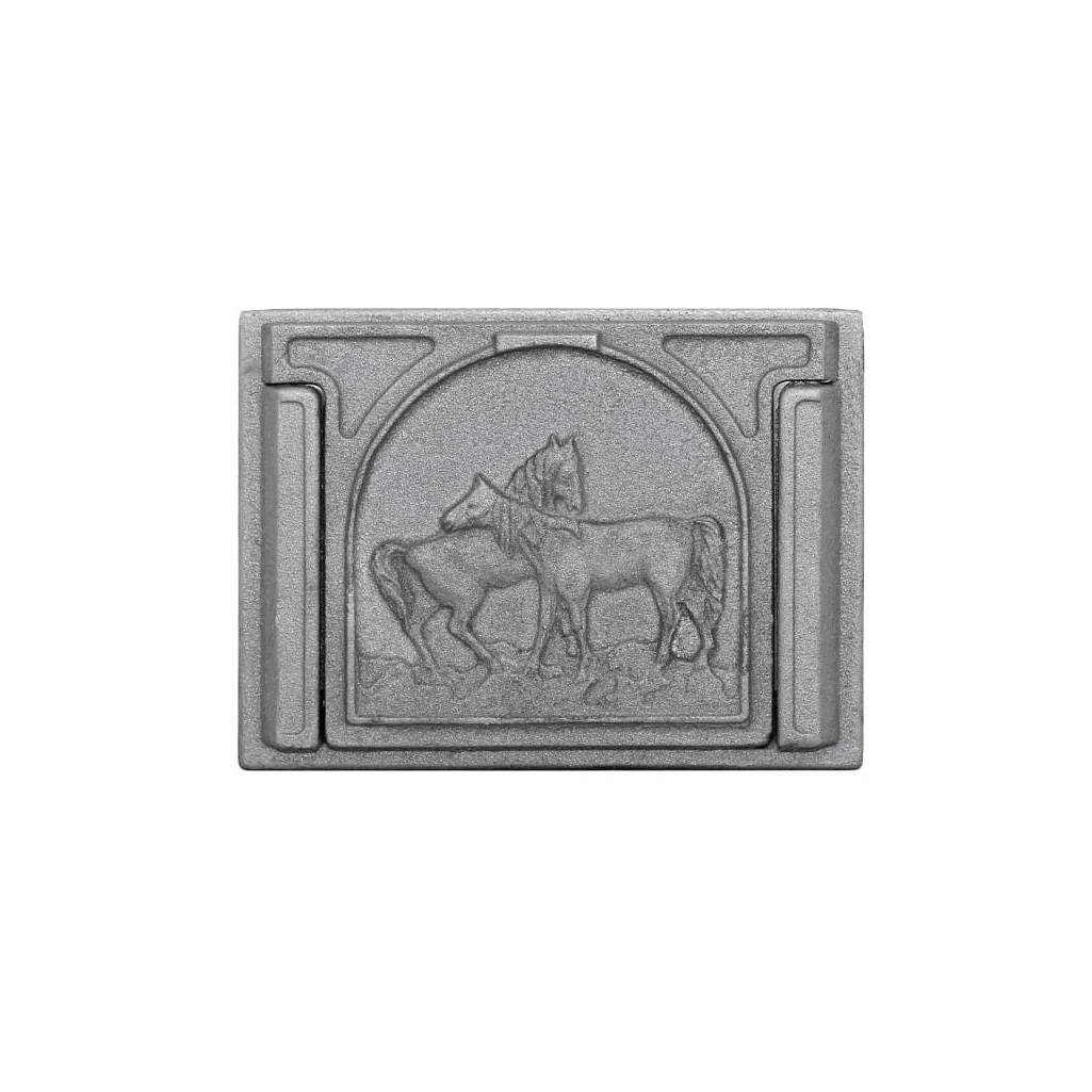 Дверка прочистная Рубцовский литейный комплекс ДПр-3 Приволье 35х140х182 мм, чугун