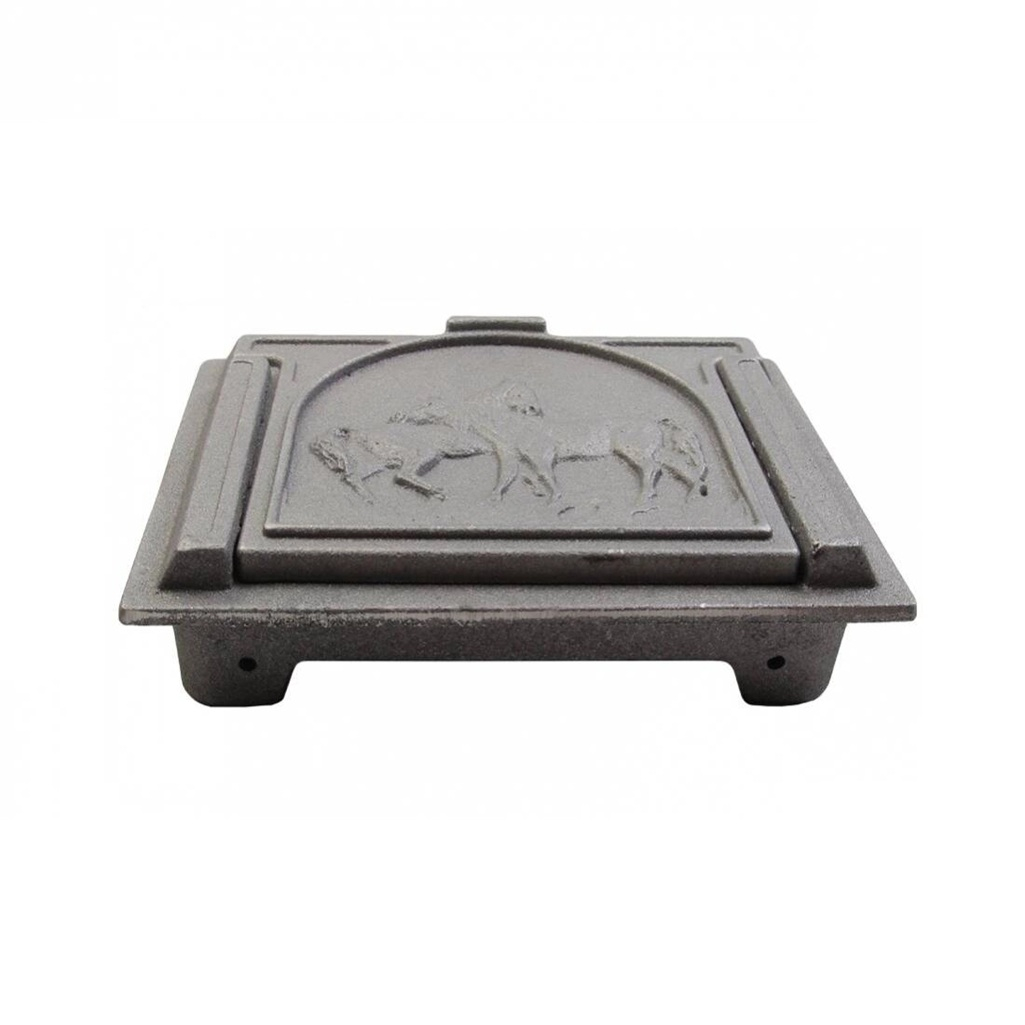 Дверка прочистная Рубцовский литейный комплекс ДПр-3 Приволье 35х140х182 мм, чугун