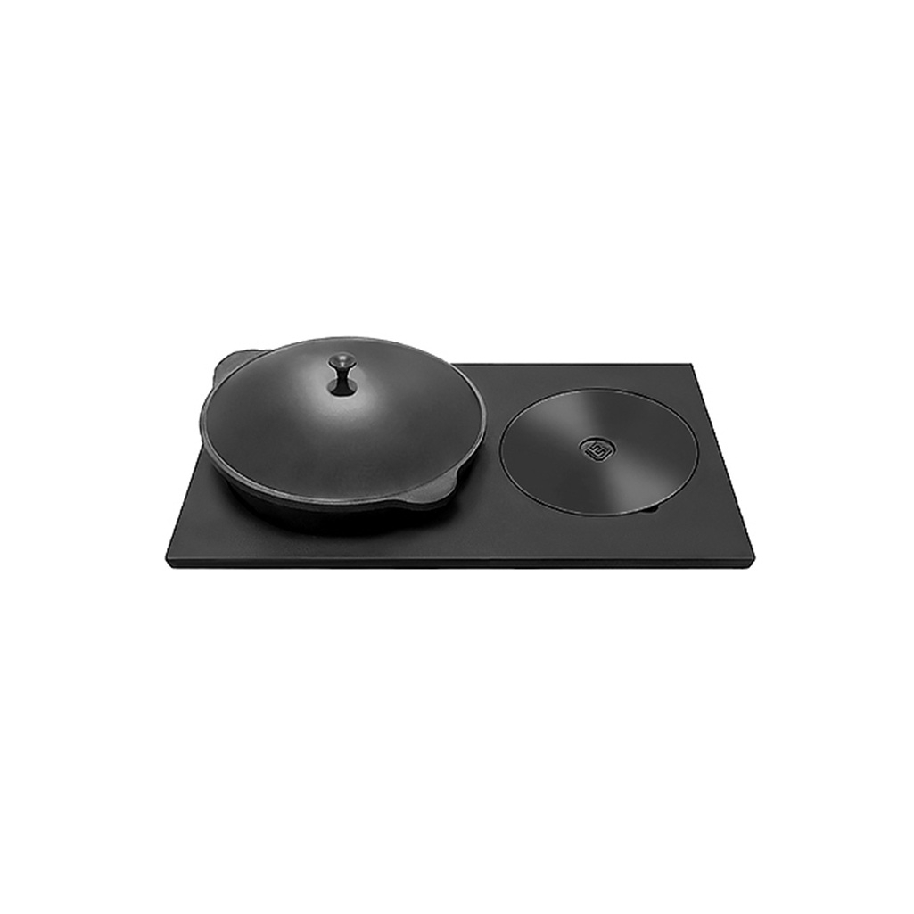 Плита двухконфорочная Везувий 4В усиленная, чугун 410х710 мм