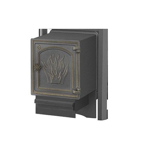 Печь для бани Везувий Легенда Стандарт 16 дверка ДТ-4, 16 кВт, d115 мм, до 18 куб.м