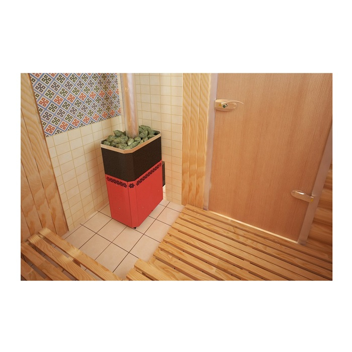 Печь для бани Теплодар Русь 18 Л, 18 кВт, d115 мм, до 18 куб.м