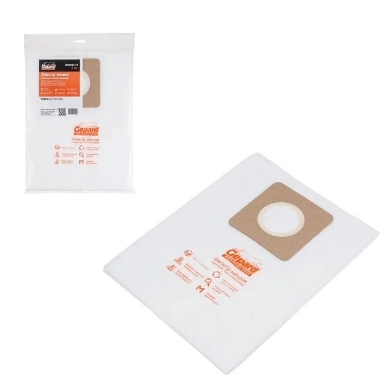 Мешок для пылесоса Gepard GP90010-115 5 шт (Bosch 12-25)