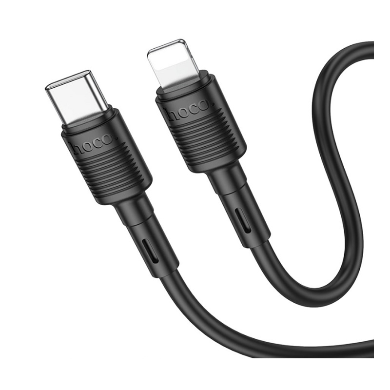Кабель Hoco X83 для iPhone 1 м, черный