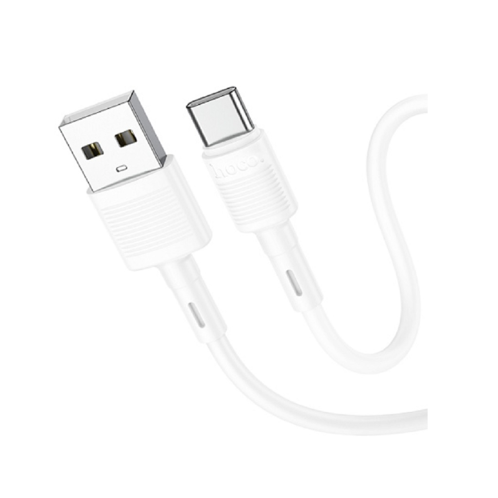 Шнур Hoco X83 для Type-C Для быстрой зарядки, 5В, 3А, 1 м, белый