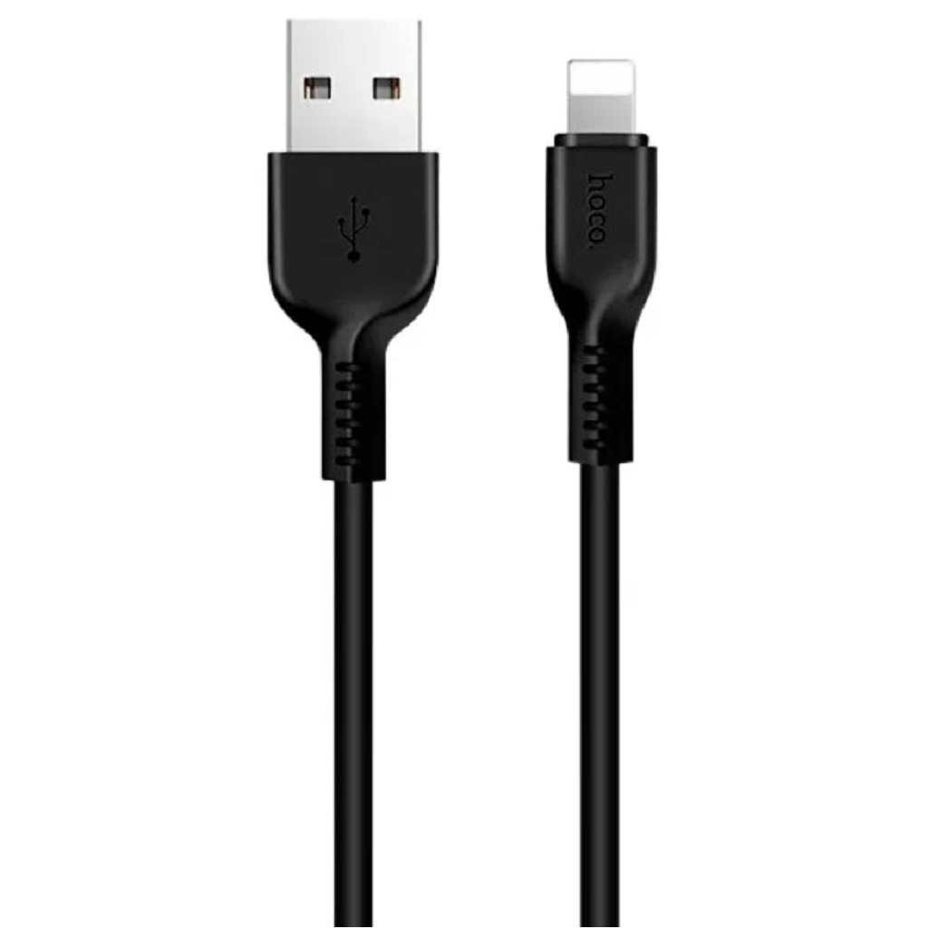 Кабель Hoco X20 Flash USB - IPhone Lightning Для быстрой зарядки, 1 м, черный