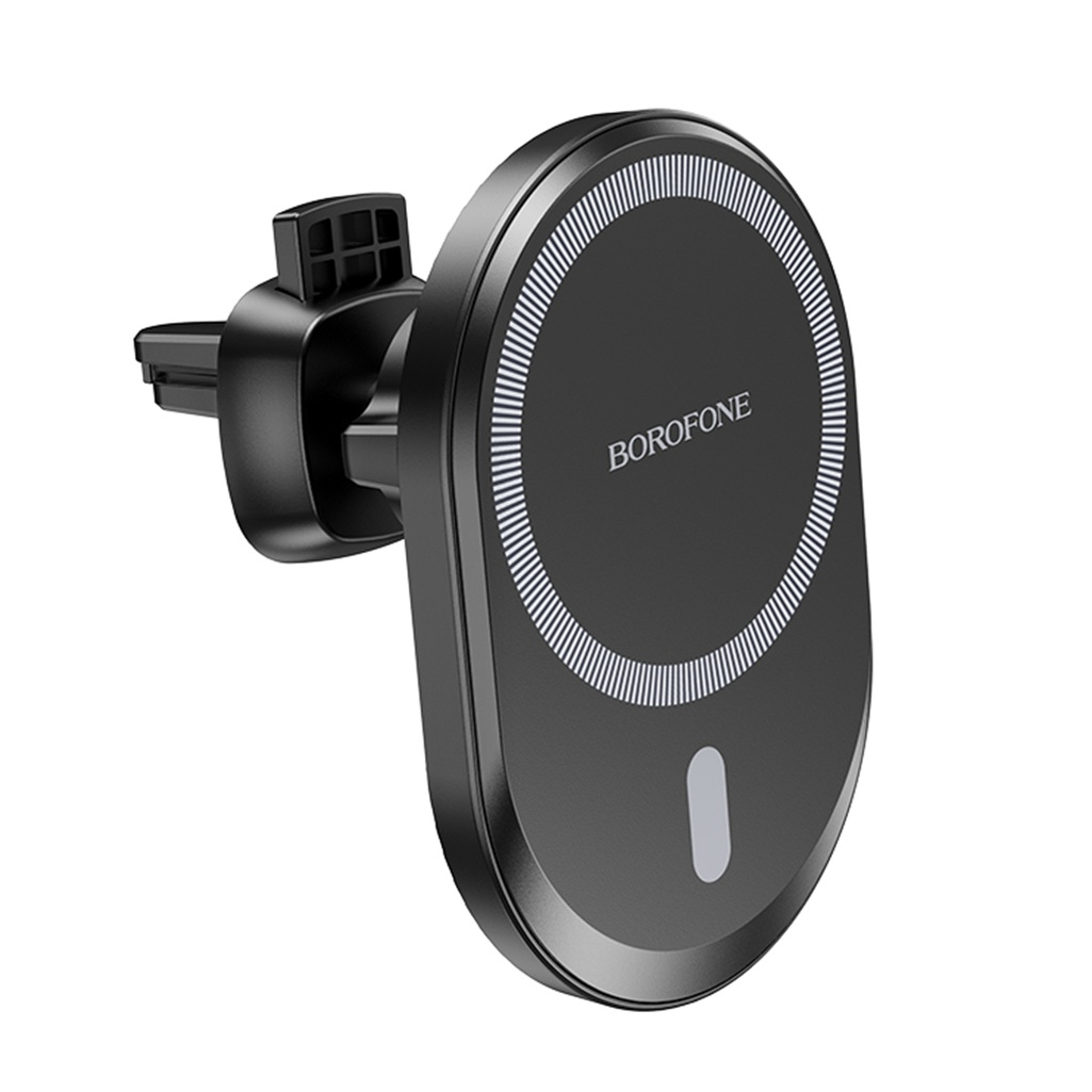 Держатель автомобильный Borofone BH71, магнитный на шарнире, черный