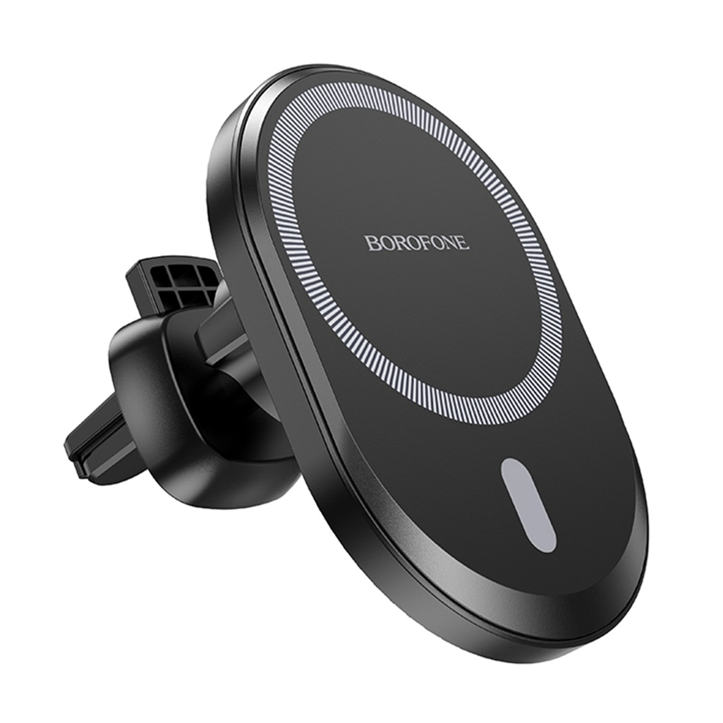 Держатель автомобильный Borofone BH71, магнитный на шарнире, черный