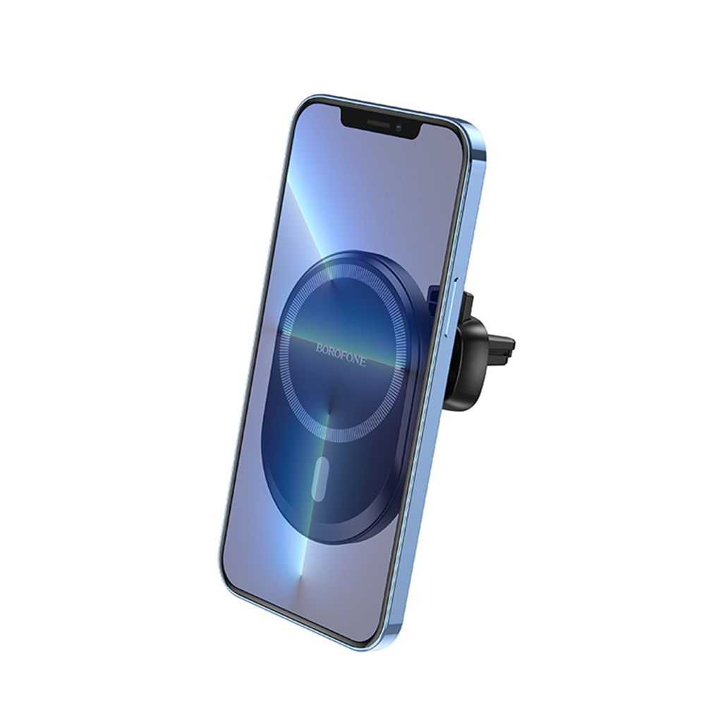 Держатель автомобильный Borofone BH71, магнитный на шарнире, черный