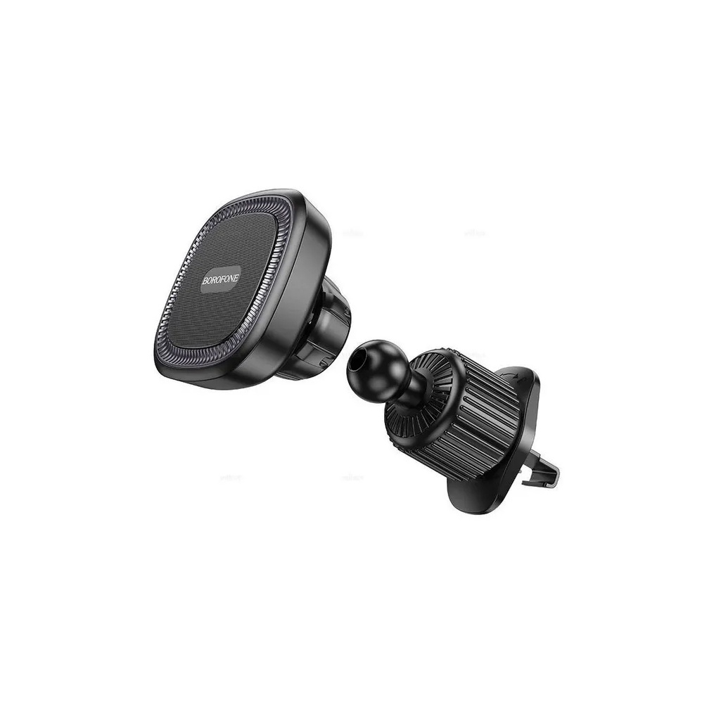 Держатель автомобильный Borofone BH96, магнитный на шарнире, черный