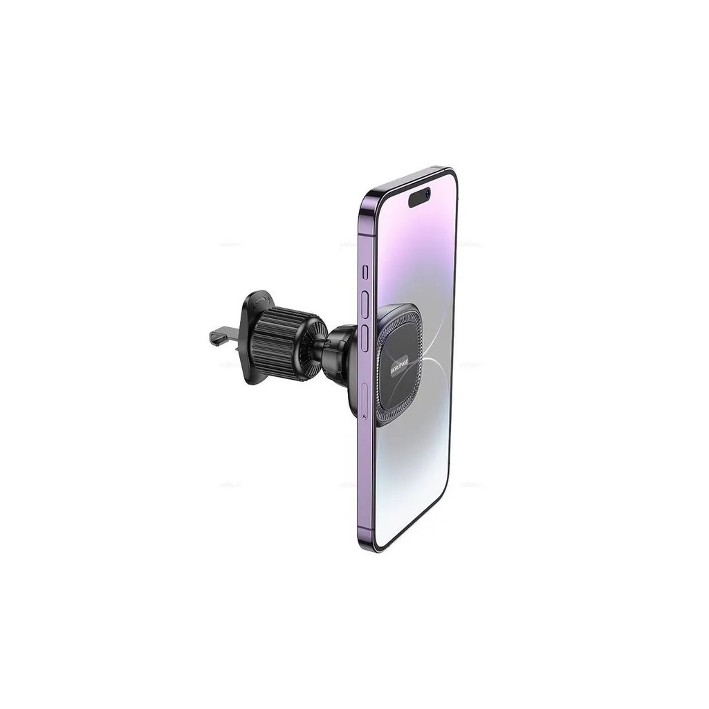 Держатель автомобильный Borofone BH96, магнитный на шарнире, черный