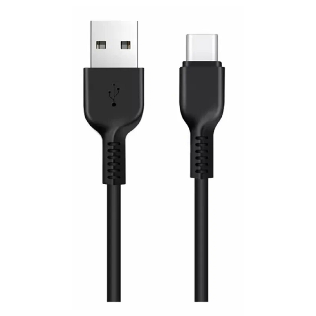 Шнур USB 2.0 Hoco X20, AM/Type-C M Для быстрой зарядки, 1 м, черный