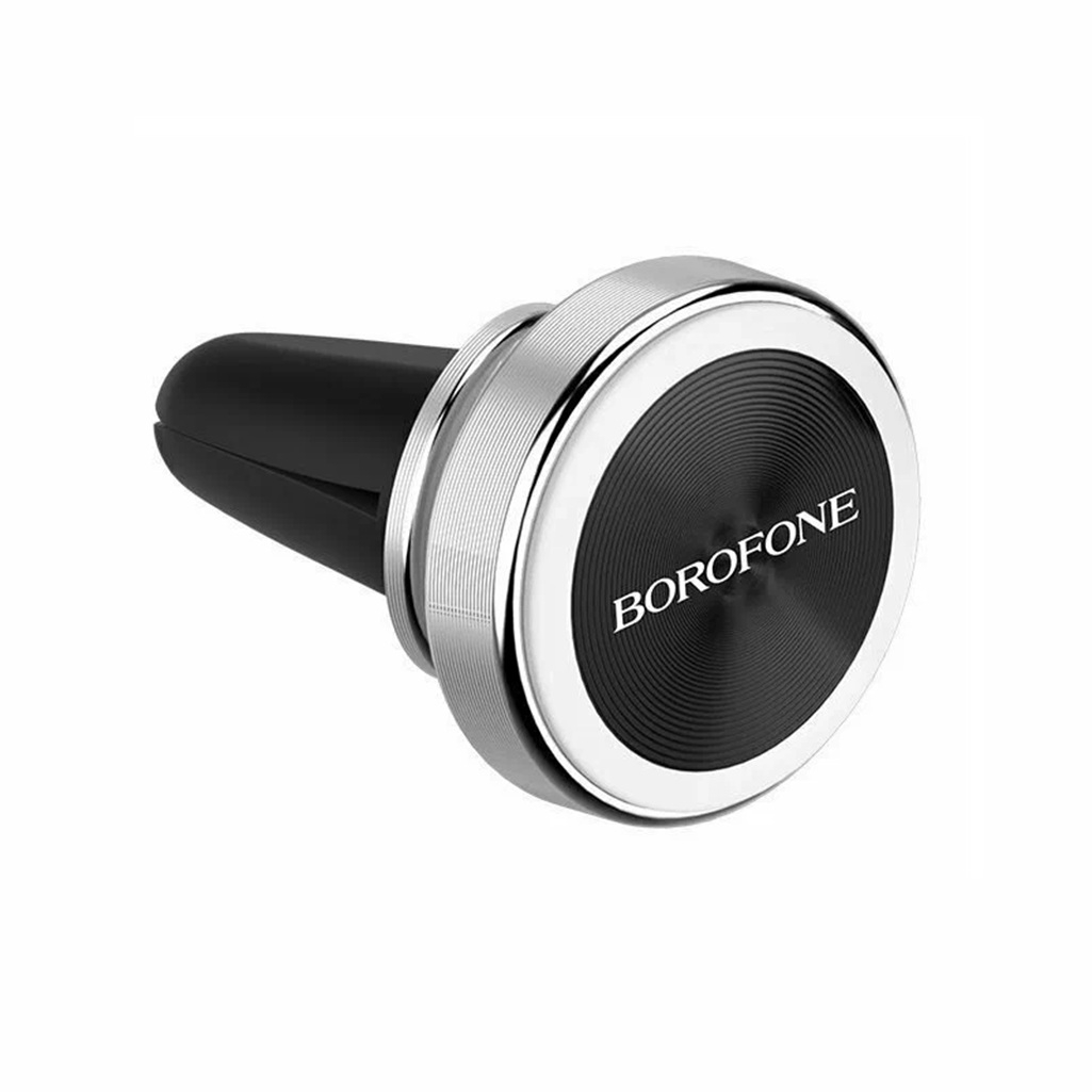 Держатель автомобильный Borofone BH6, магнитный на шарнире, серебристый
