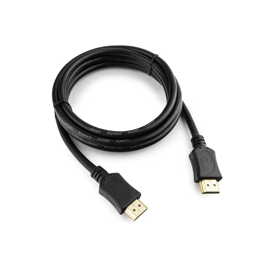 Кабель Cablexpert CC-HDMI4L-1.5M HDMI - HDMI, 1.5 м, ПВХ оплетка, черный