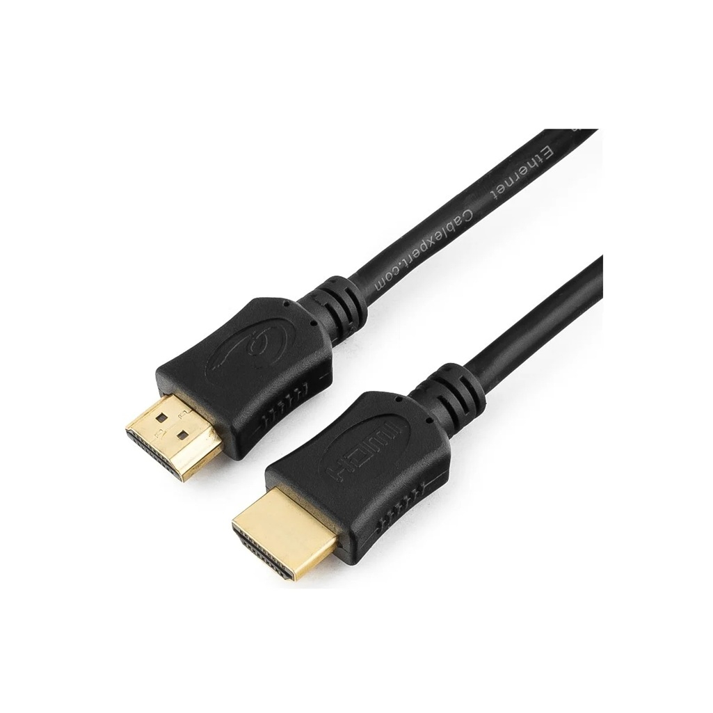 Кабель Cablexpert CC-HDMI4L-1.5M HDMI - HDMI, 1.5 м, ПВХ оплетка, черный