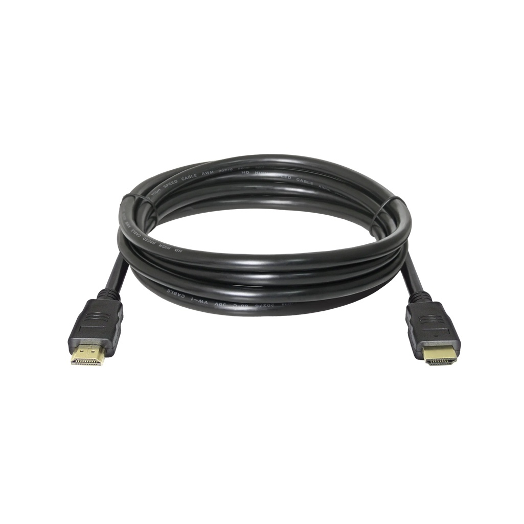 Кабель Defender HDMI-07 HDMI - HDMI, 2 м, ver 1.4, силикон, черный
