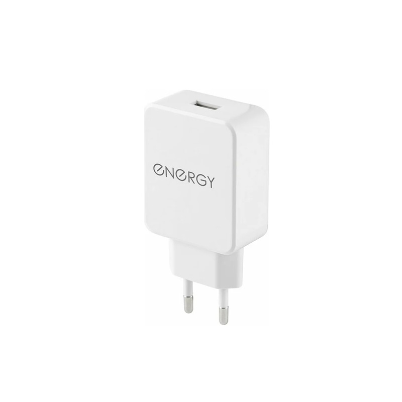 Устройство зарядное для телефона Energy ET-32, 2.1 А, USB белый