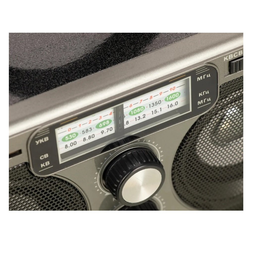 Радиоприемник переносной Сигнал БЗРП РП-306 USB SD, 2 динамика, 6 Вт, черный