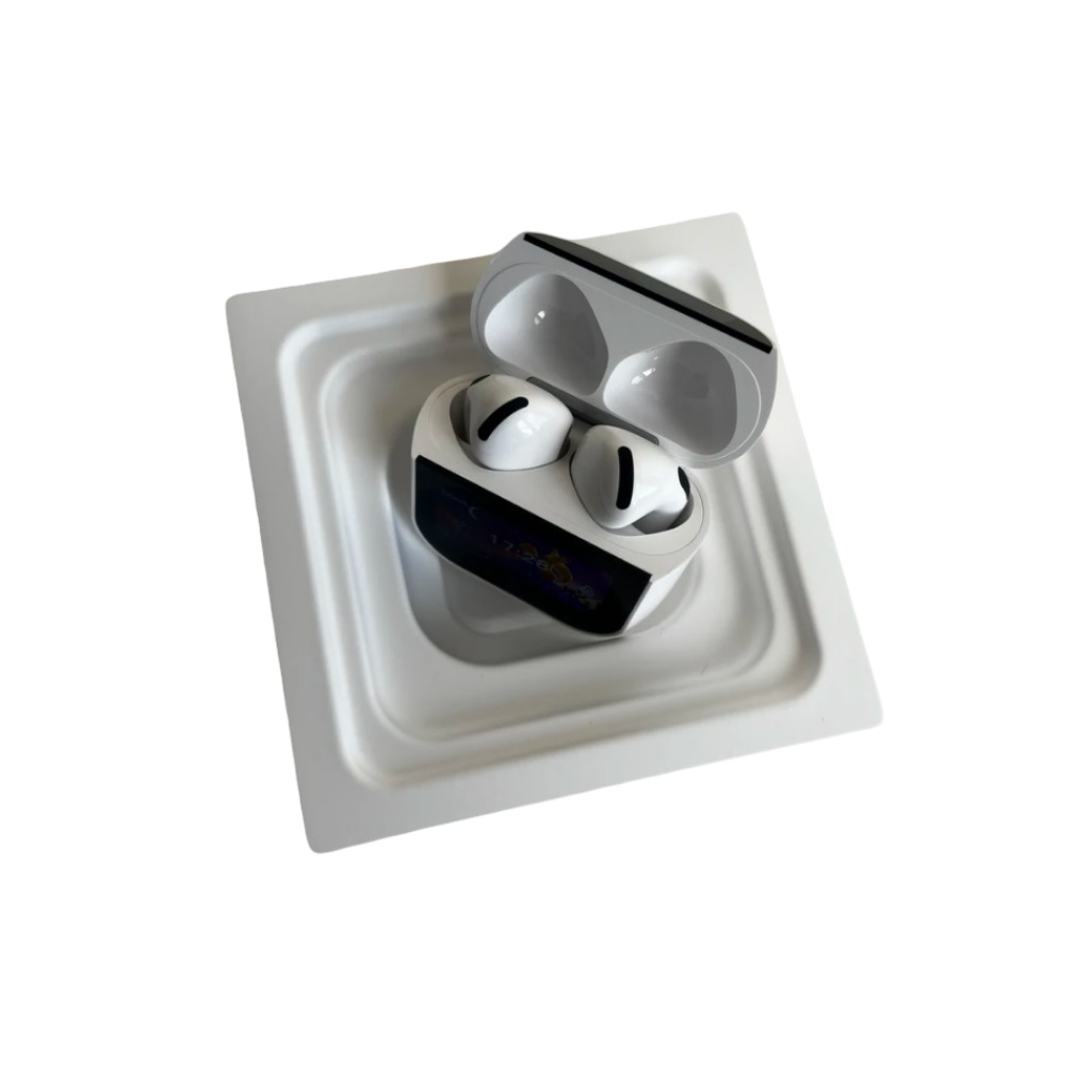 Наушники беспроводные Hoco EW82, Для прослушивания музыки, сенсорный дисплей, белые