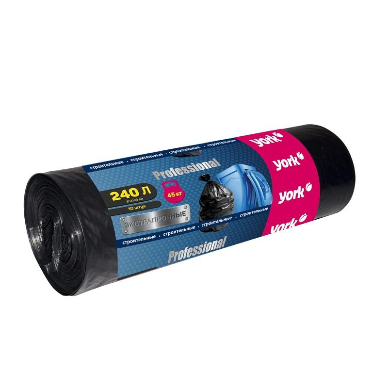Мешки для мусора YORK 240 л 10 шт