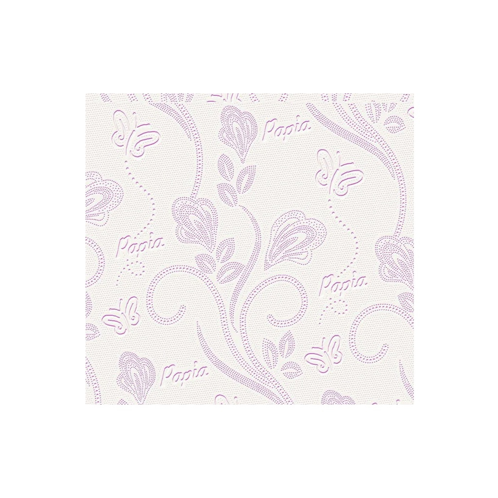 Туалетная бумага Papia Deluxe, аромат Paradiso Fiori, белая, четырёхслойная, 8 рулонов