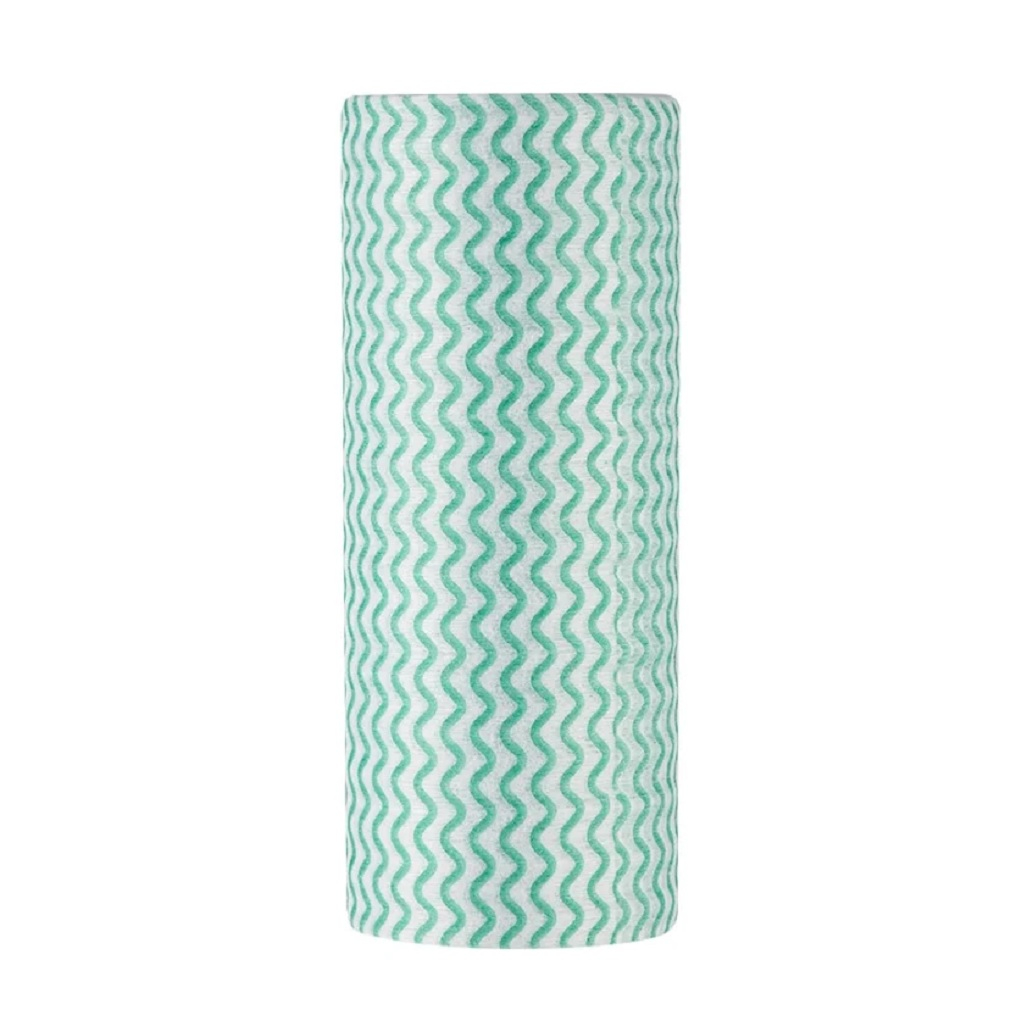 Салфетки в рулоне Рыжий кот 109131, спанлейс, с перфорацией 20x20 см, 50 шт.