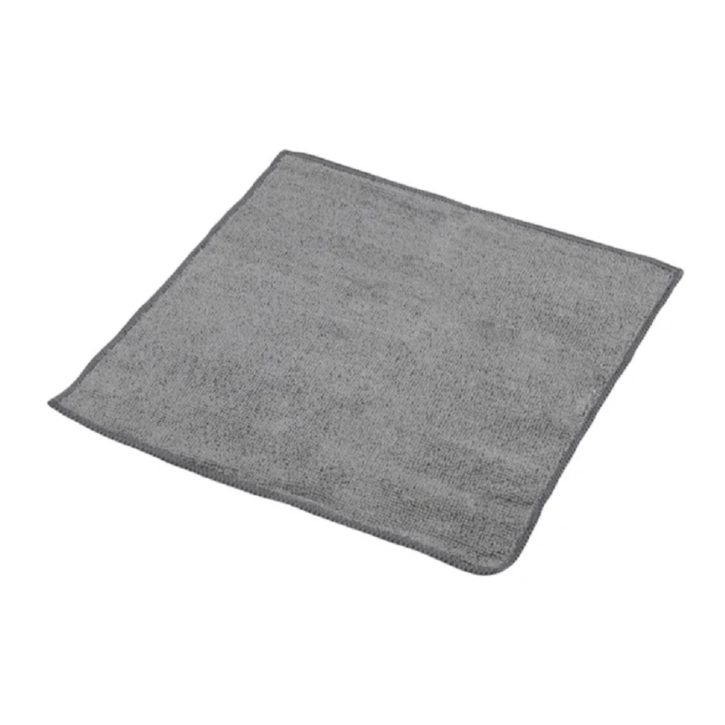 Набор салфеток из микрофибры Рыжий кот 107931, серый, 30x30см, в упаковке 8 штук