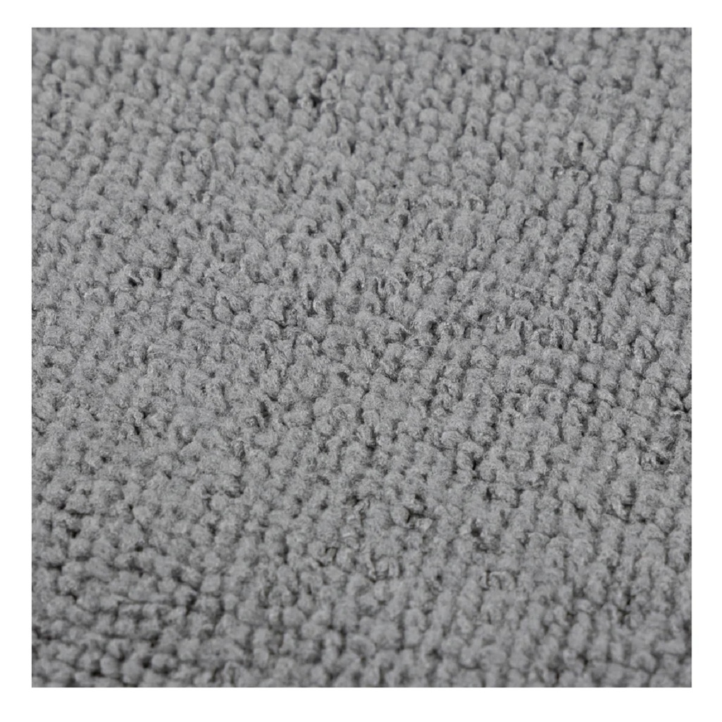 Набор салфеток из микрофибры Рыжий кот 107931, серый, 30x30см, в упаковке 8 штук