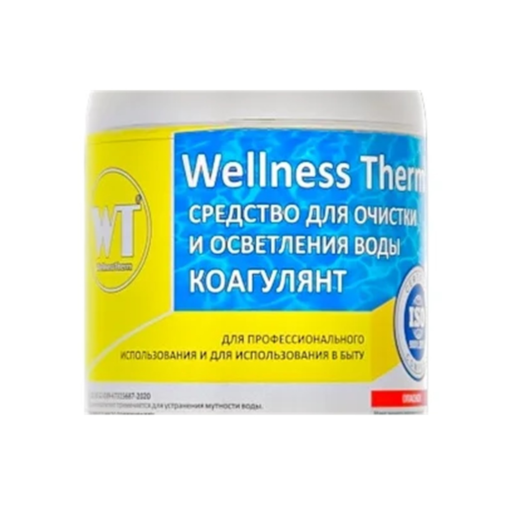 Средство Коагулянт Wellness Therm для очистки и осветления воды, 1 л