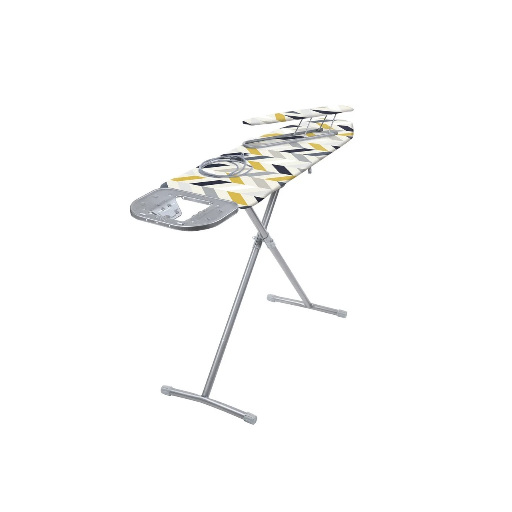 Гладильная доска Nika 10 Геометрия Сканди, металл, хлопковый чехол, 40х122 см, Н10/19
