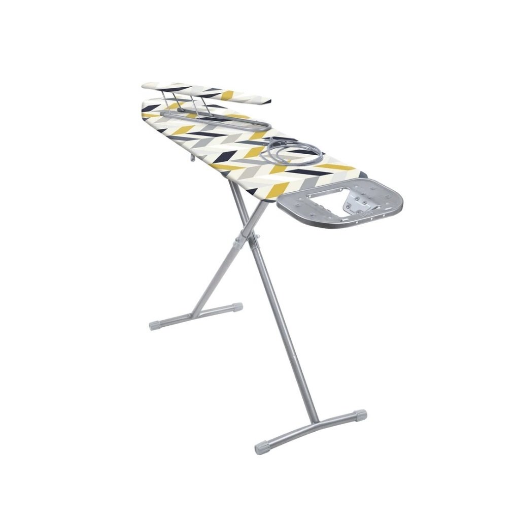 Гладильная доска Nika 10 Геометрия Сканди, металл, хлопковый чехол, 40х122 см, Н10/19
