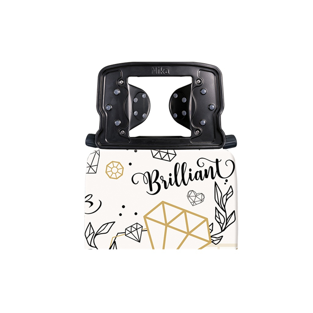 Доска гладильная Nika 10+ Бриллианты, металл, хлопковый чехол, 40х122 см