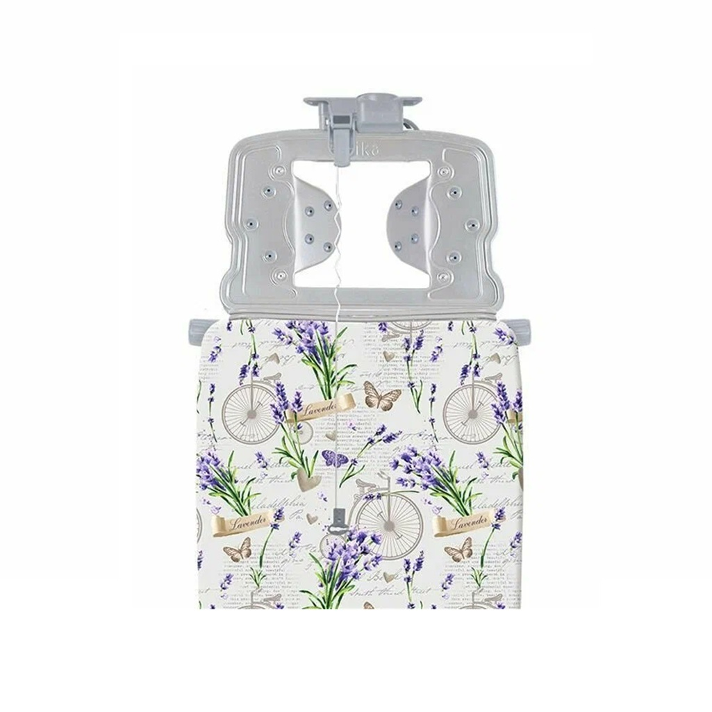 Доска гладильная Nika 9 Лаванда, металл, хлопковый чехол, 40х122 см