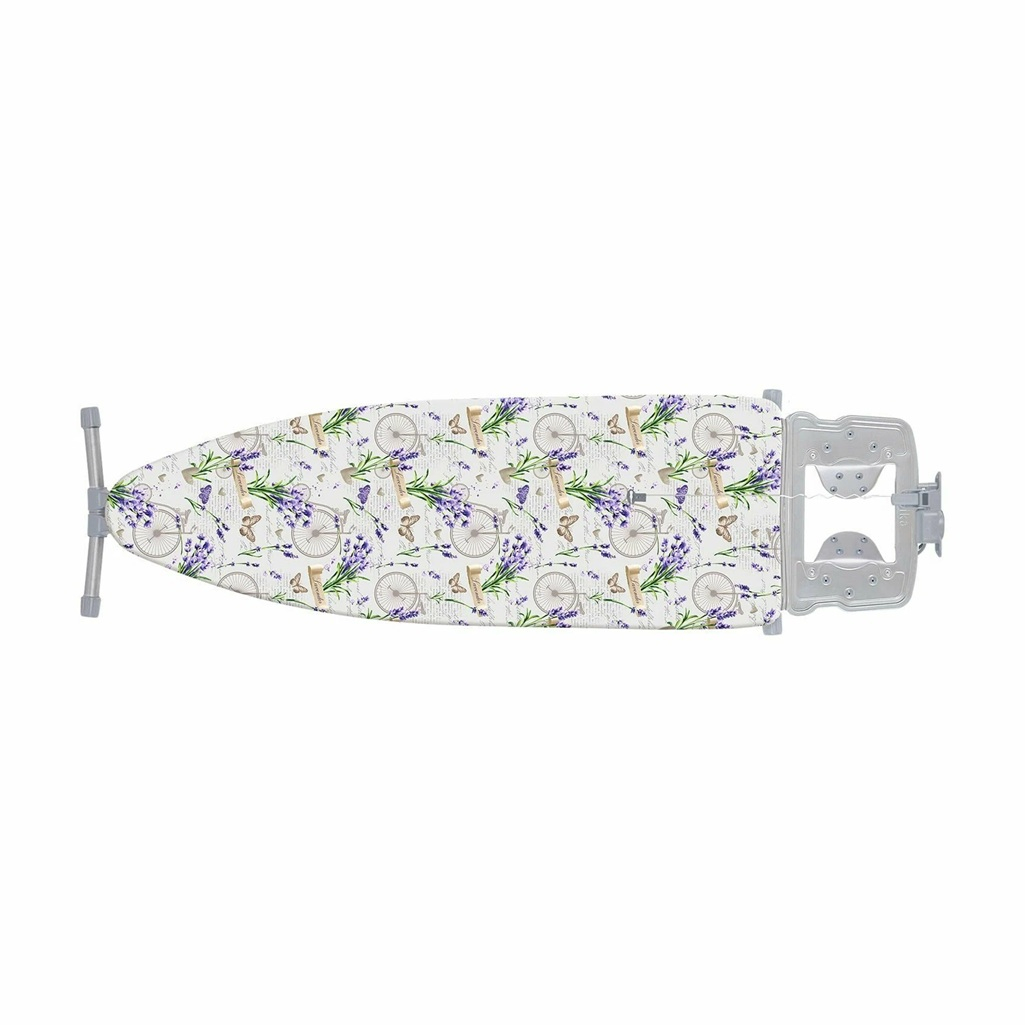 Доска гладильная Nika 9 Лаванда, металл, хлопковый чехол, 40х122 см