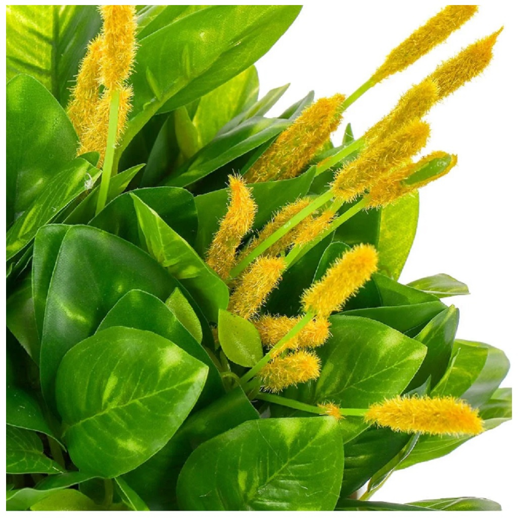 Цветок искусственный в кашпо, 12 см