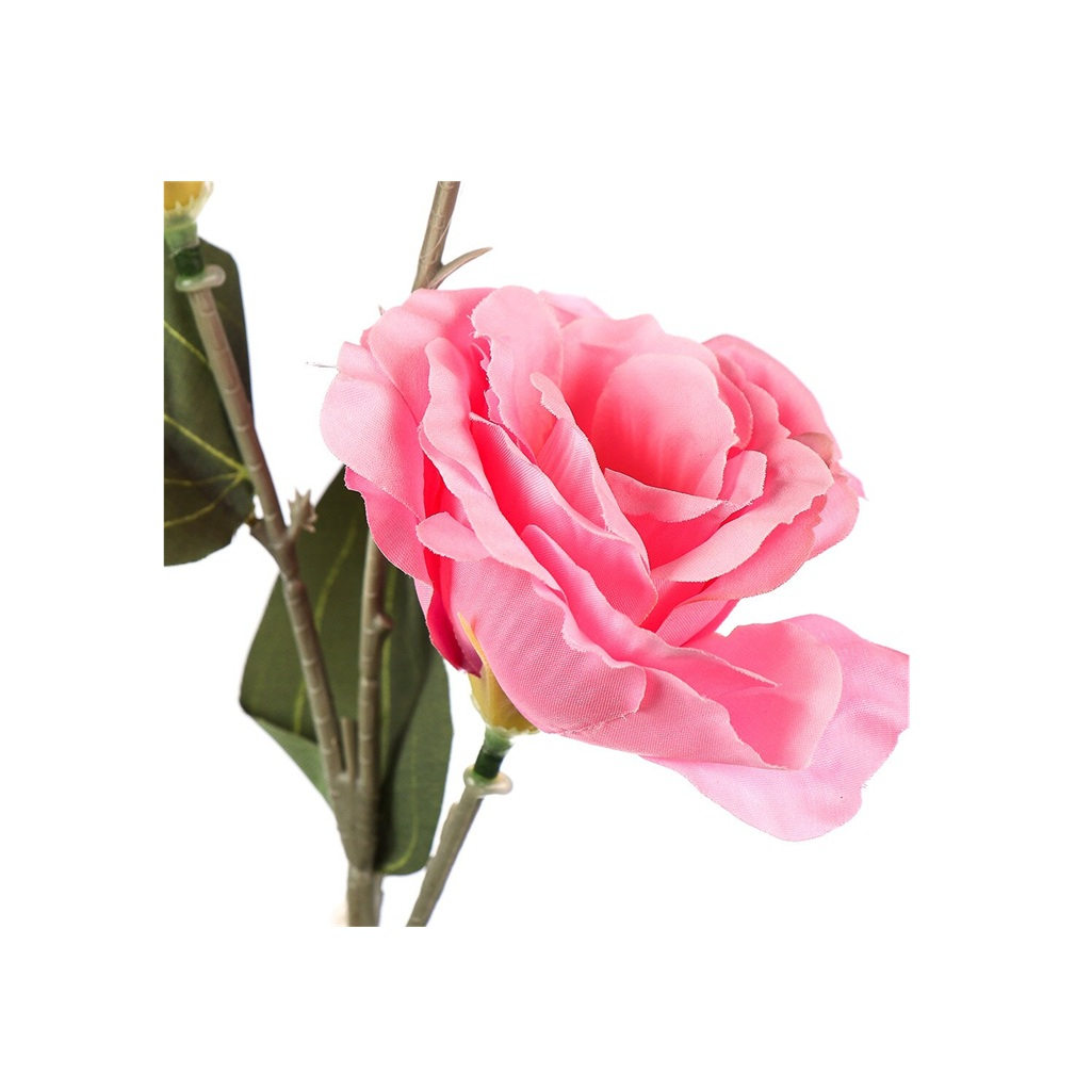 Цветок Эустома искусственный декоративный розовый Y4-7951 63см