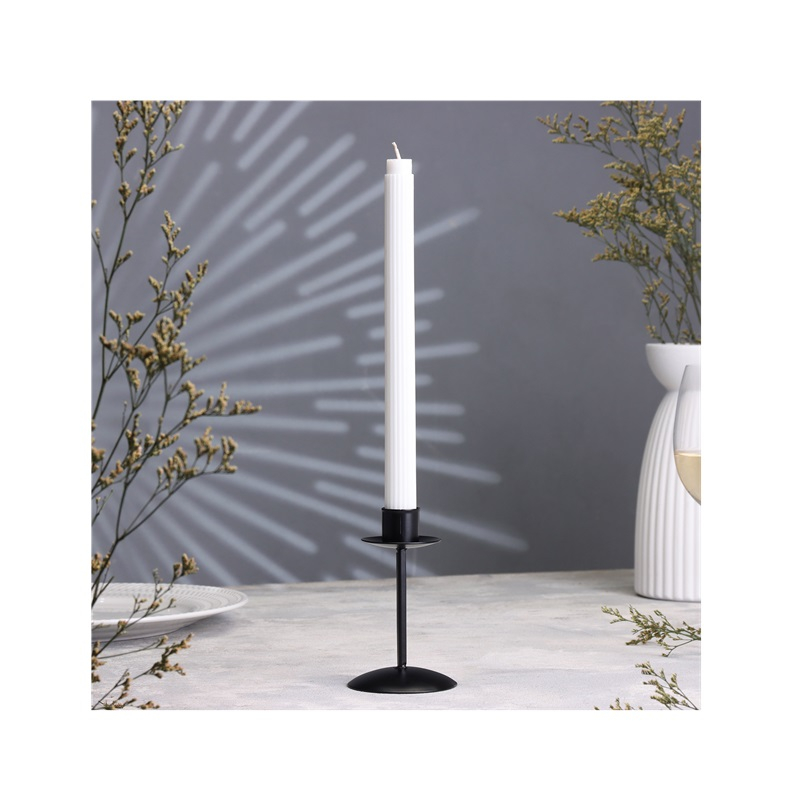 Подсвечник Боб металл 7.4х12 см, черный 1595992