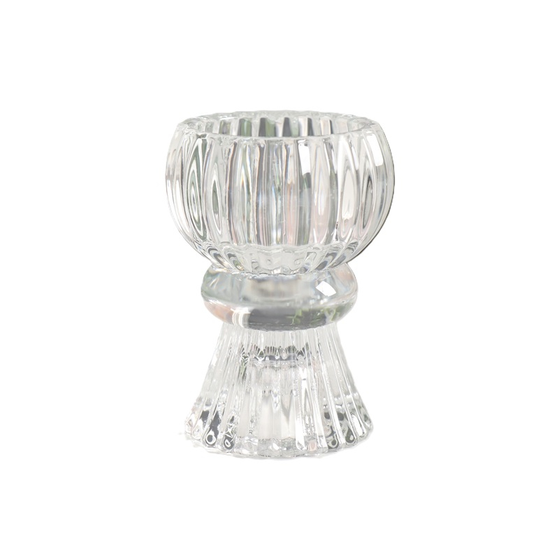 Подсвечник Шар на ножке, стекло 5.5х5.5х8 см 9438947