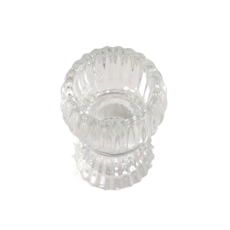 Подсвечник Шар на ножке, стекло 5.5х5.5х8 см 9438947