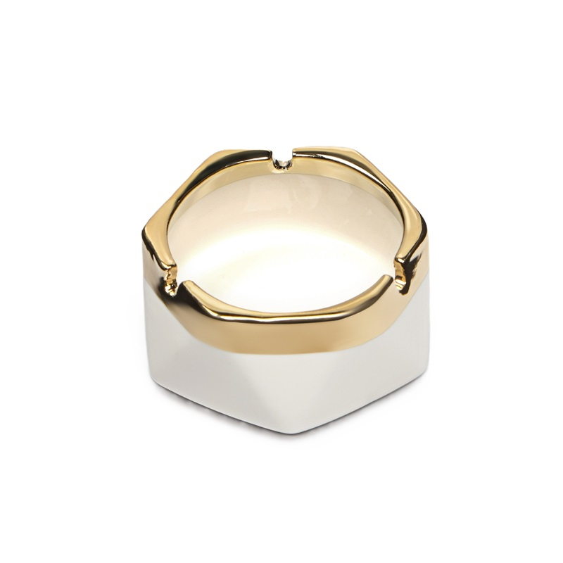 Пепельница Кений керамика, белая 5219133