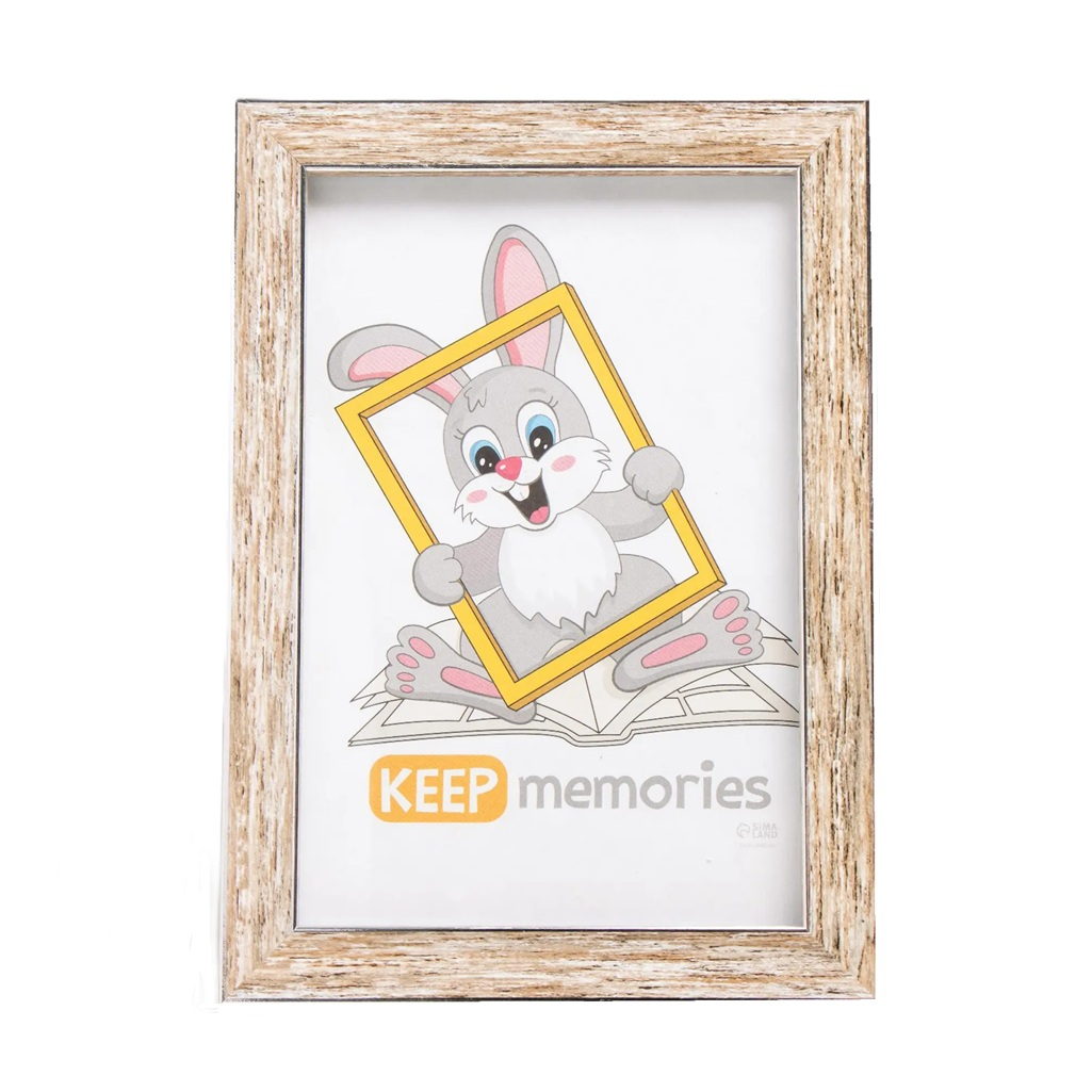 Фоторамка Keep memories Акварель 9149200 10х15 см, пластик, стекло, прованс