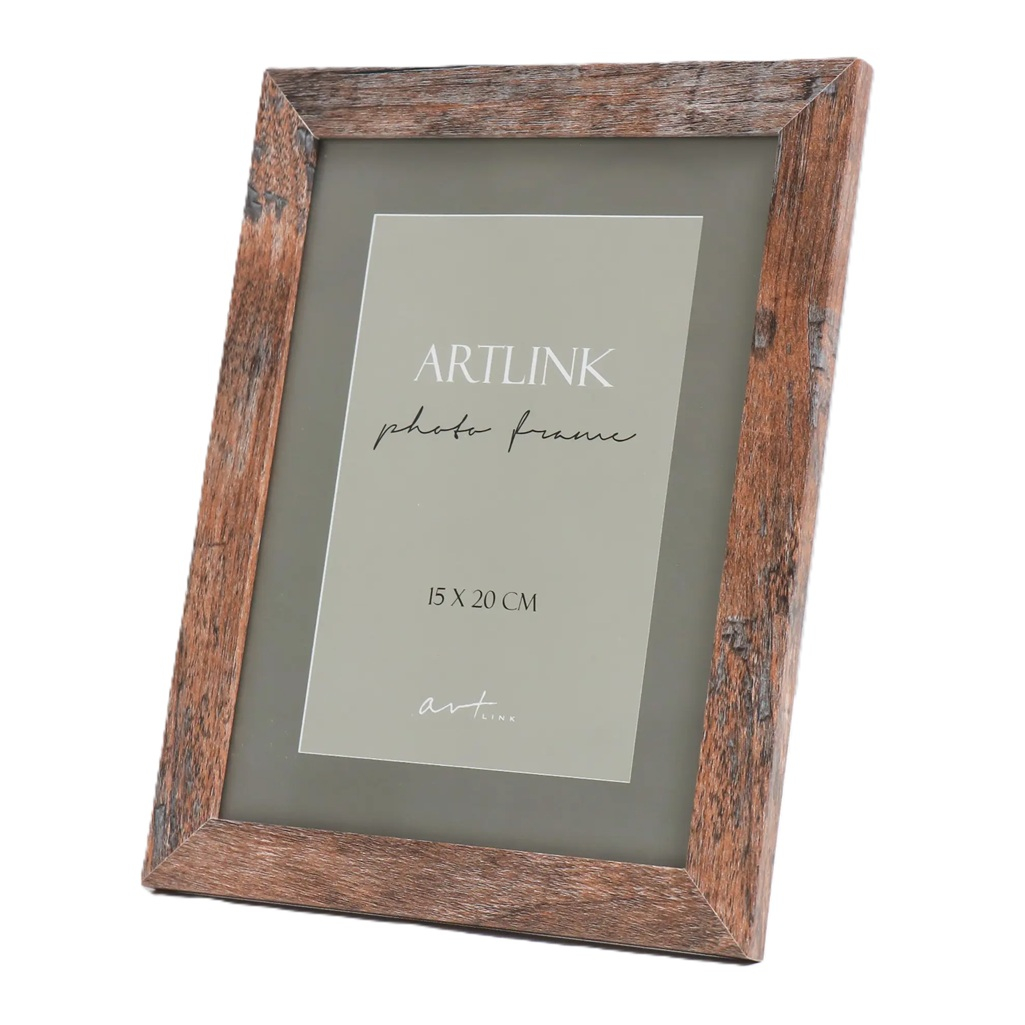 Фоторамка Simaland Leon 9926574 15х20, МДФ, стекло, коричневая 