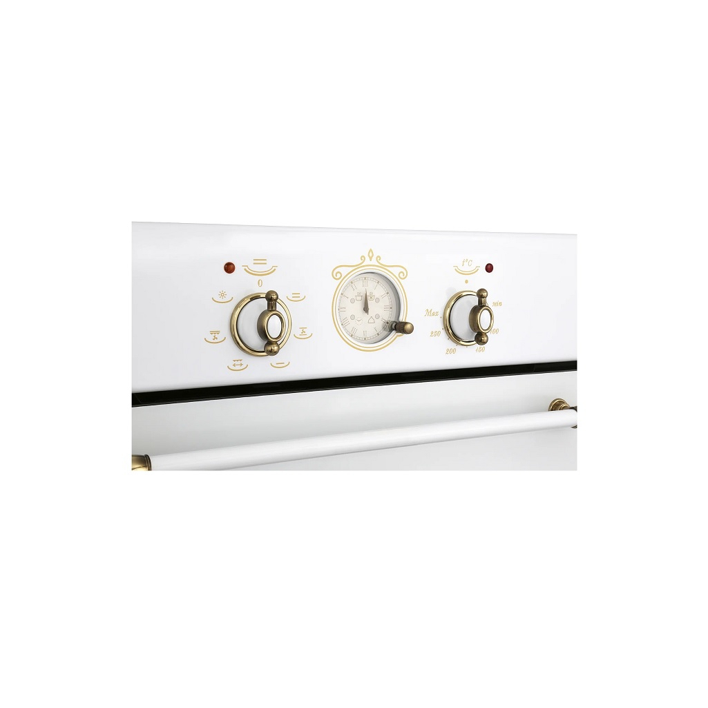 Духовой шкаф электрический Gefest ЭДВ ДА 602-02 К82, цвет белый, объем 55 л, 1.2 кВт