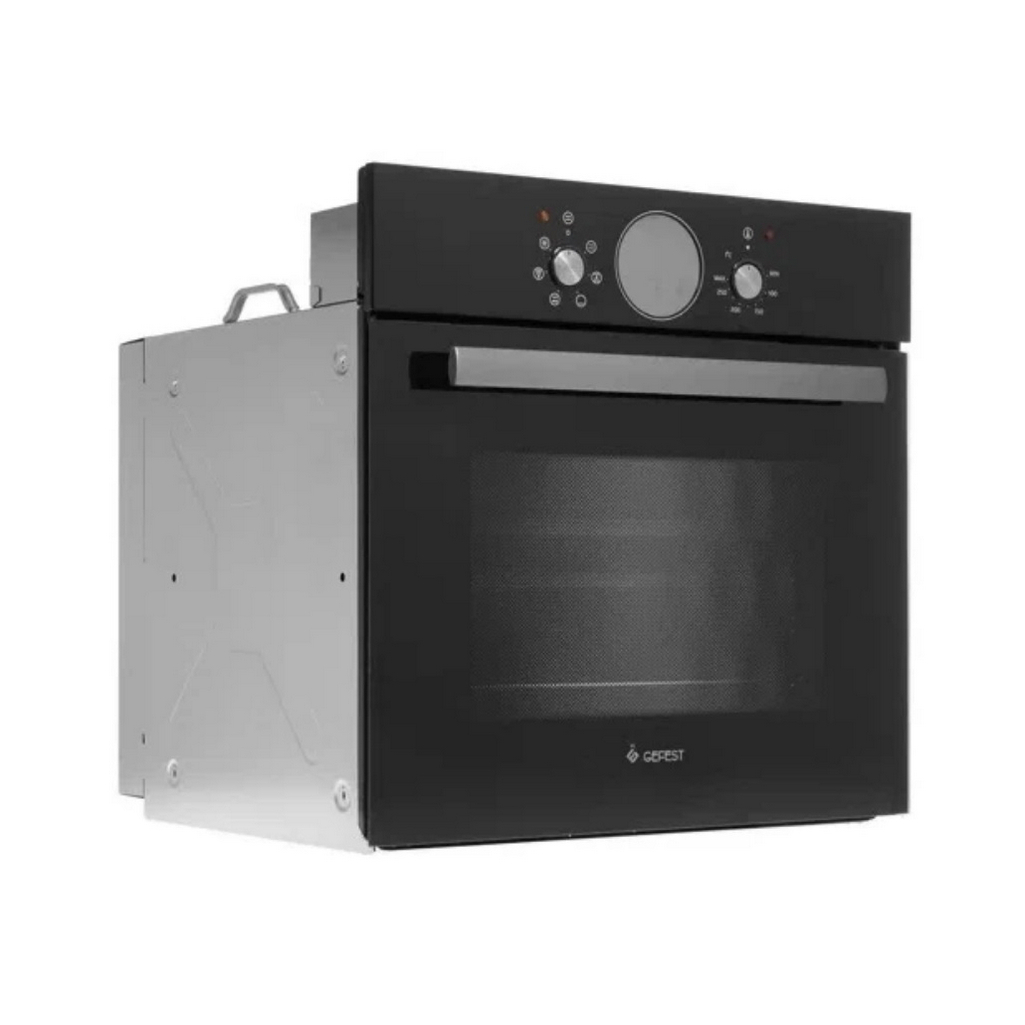 Духовой шкаф электрический Gefest ЭДВ ДА 602-02 РА, цвет черный, объем 55 л, 1.2 кВт