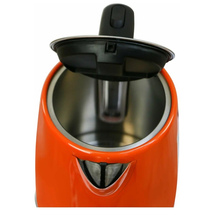 Чайник электрический WILLMARK WEK-1758S 1.7 л, 2.2 кВт, оранжевый